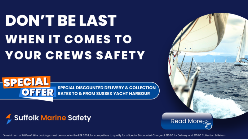 Discounted Life Raft Hire with Suffolk Marine Safety