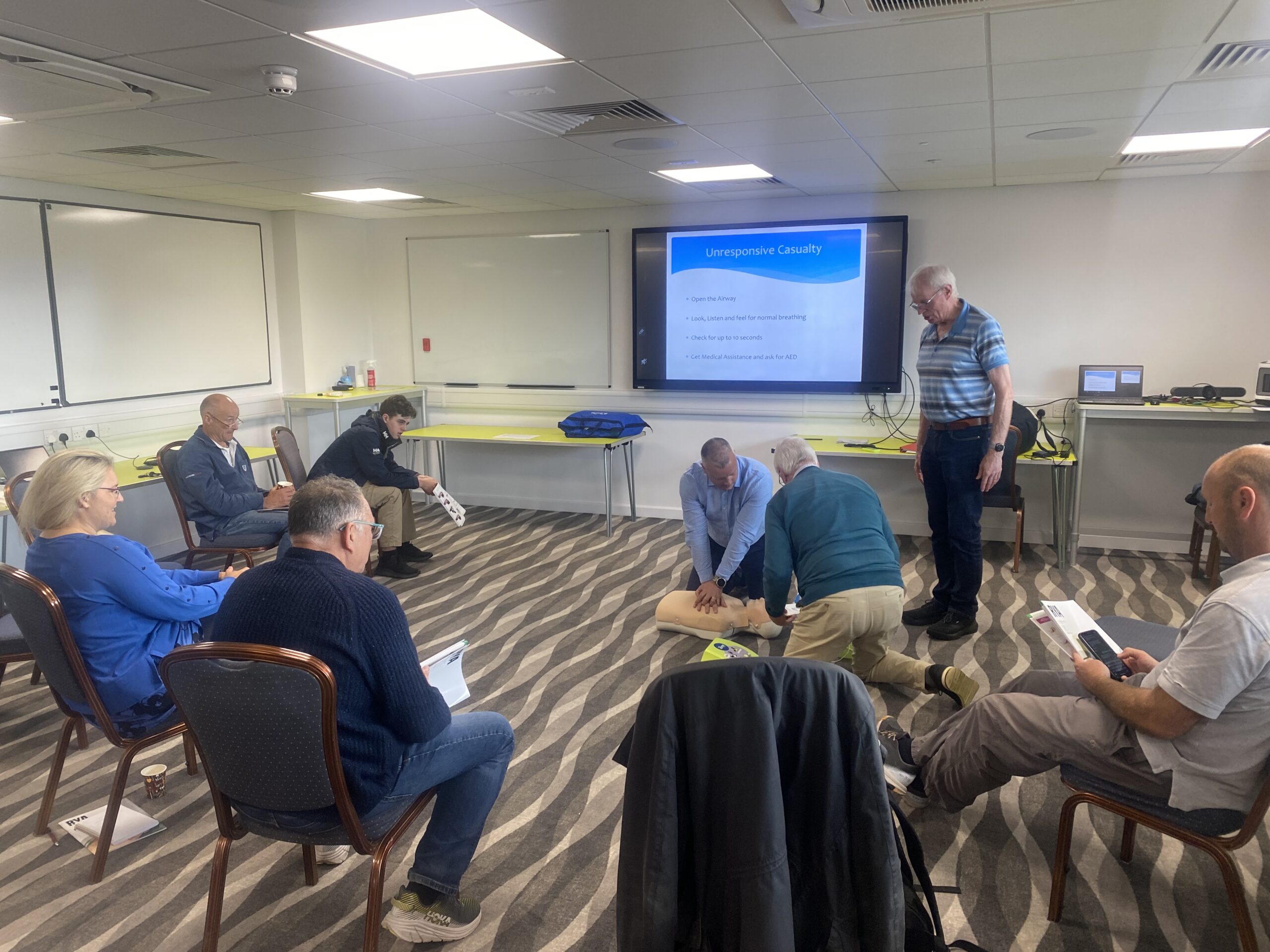 RYA First Aid at Sea at Sussex Yacht Club