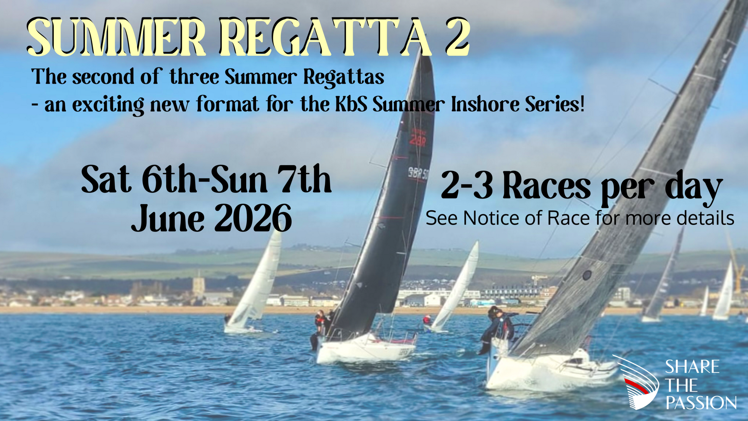 Sussex Yacht Club Summer Regatta 2 6th - 7th June 2026